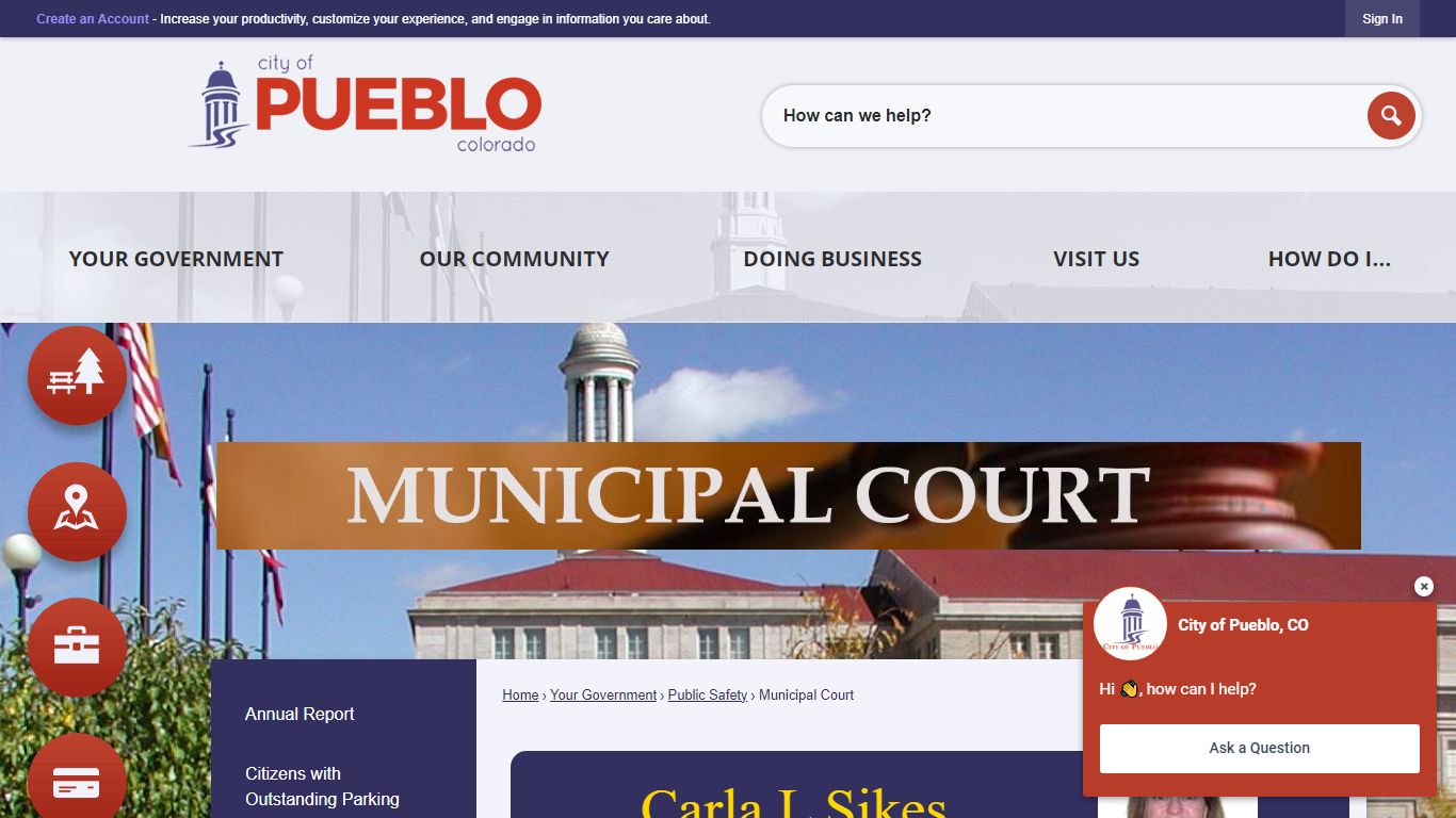 Municipal Court | Pueblo, CO - Official Website